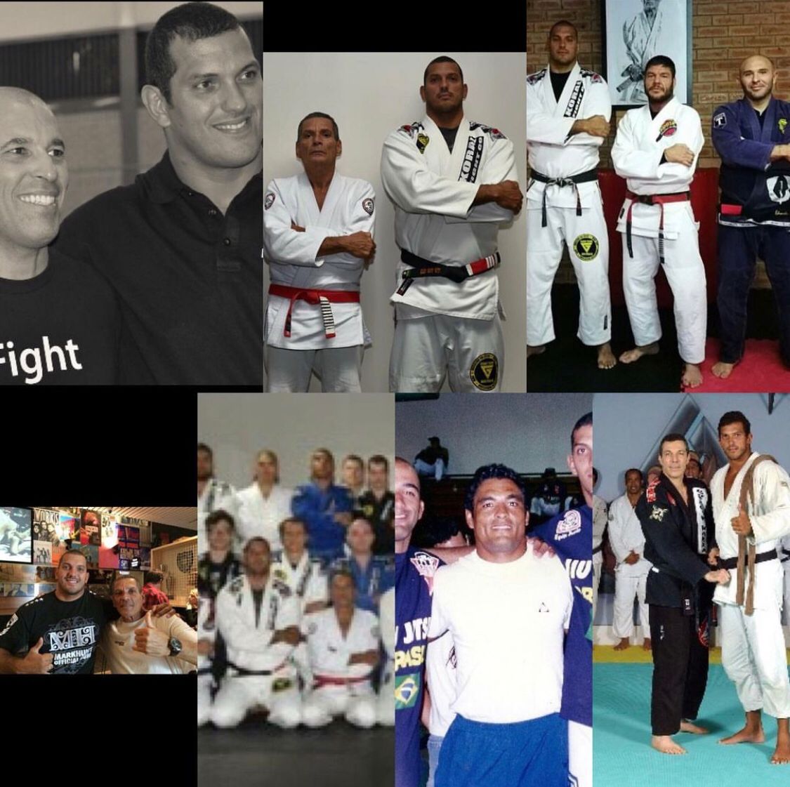Giant with great masters in BJJ